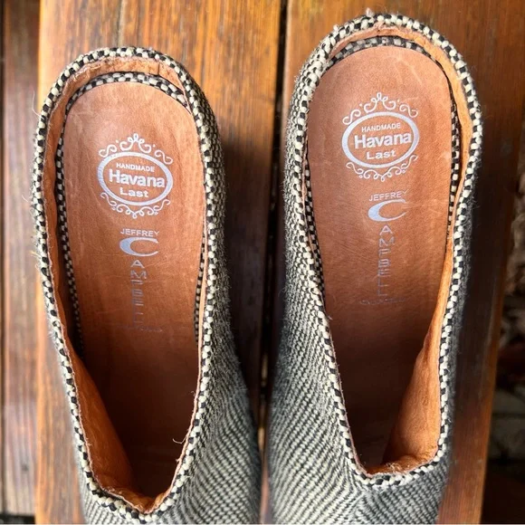 Jeffrey Campbell Havana Last tweed size 9 never worn platform wedge - Picture 4 of 15
